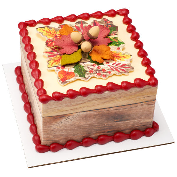 Fall Foliage Assortment Gum Paste