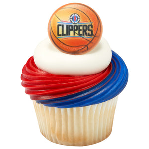 NBA Los Angeles Clippers Cupcake Rings