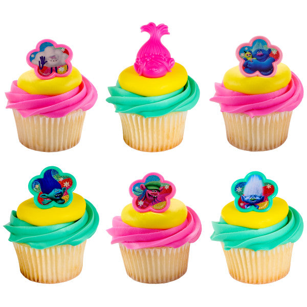 DreamWorks - Trolls Hugs & Happiness Cupcake Rings