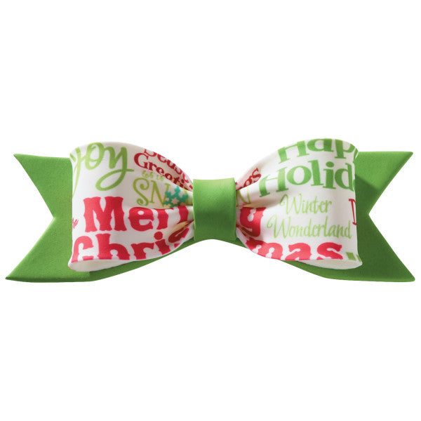 Holiday Gum Paste Bows