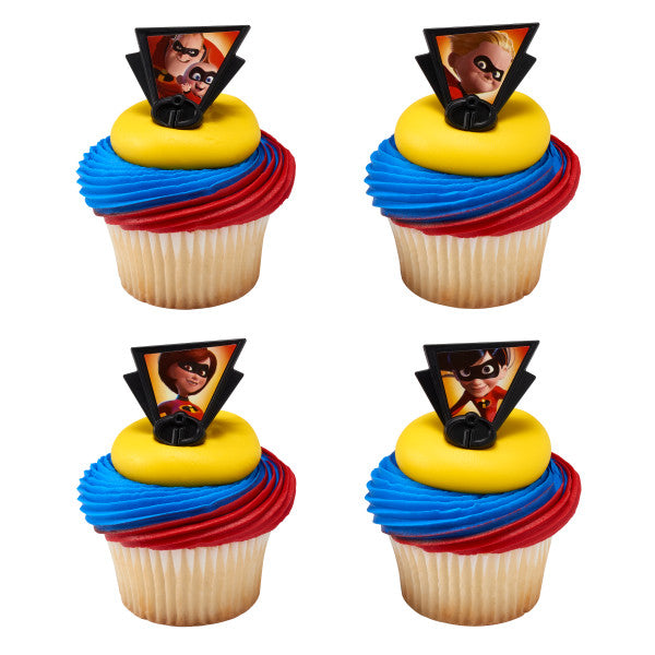 Incredibles 2 Dynamic Family Cupcake Rings