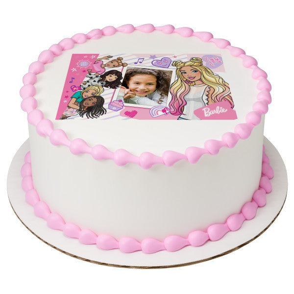 Barbie™ Be You Edible Cake Topper Image Frame
