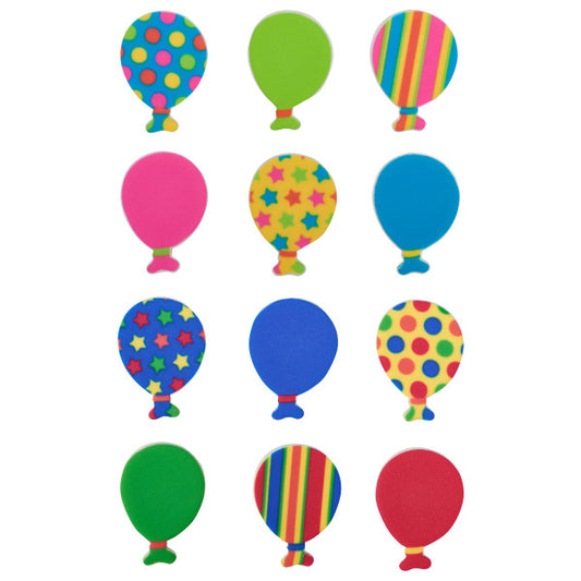 Bright Primary Balloons Sweet Décor™ Printed Edible Decorations