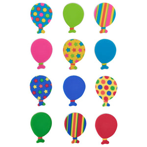 Bright Primary Balloons Sweet Décor™ Printed Edible Decorations
