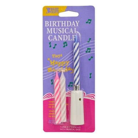 Musical Happy Birthday Specialty Candles