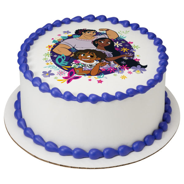 Disney Encanto Sister Goals Edible Cake Topper Image
