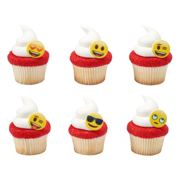 emoji® Mood Assortment Cupcake Rings