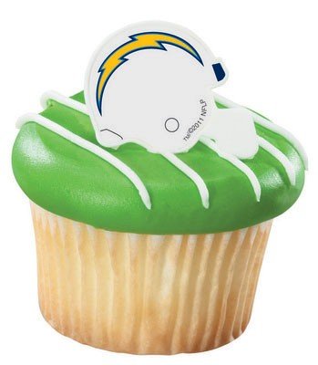 NFL Los Angeles Chargers Cake Rings (12 count)