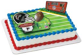 NFL Atlanta Falcons Decoset Cake Topper
