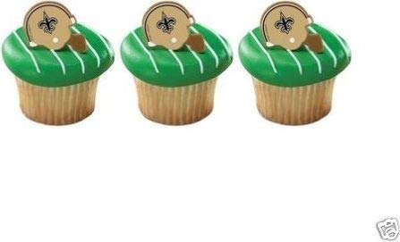 NFL New Orleans Saints Cake Rings (12 count)
