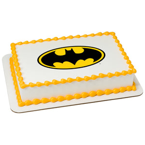 Batman™ Emblem Edible Cake Topper Image