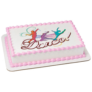 Dance Edible Cake Topper Image