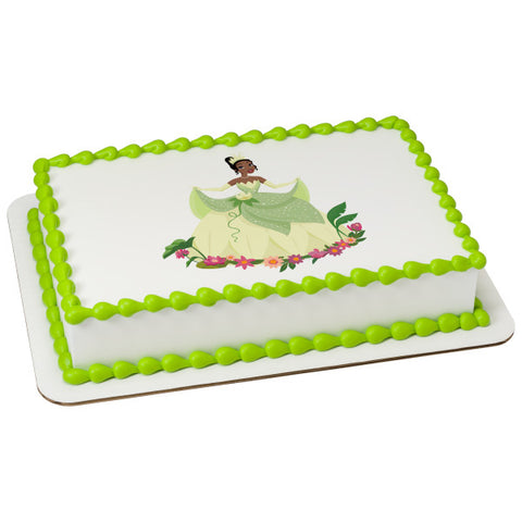 Disney Princess Tiana Edible Cake Topper Image