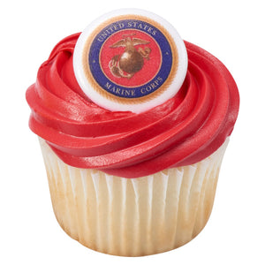 United States Marine Corps Cupcake Rings