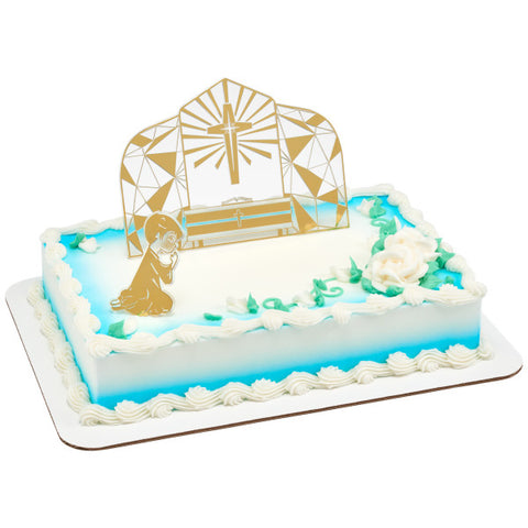 Communion Boy Cake Kit