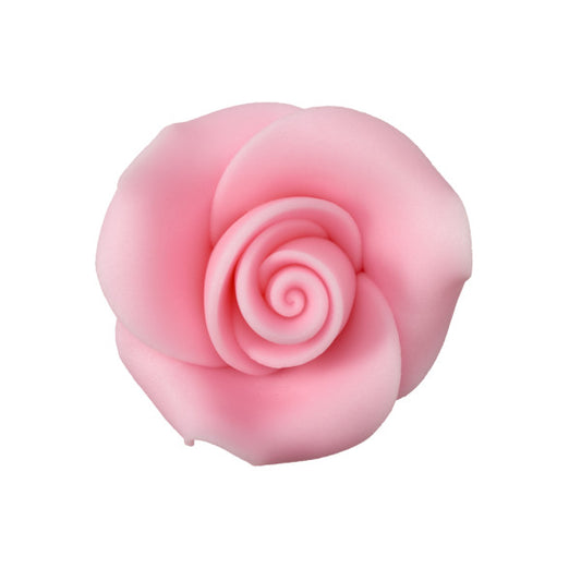 Light Pink 1.5" Rose SugarSoft® Premium Edible Decorations
