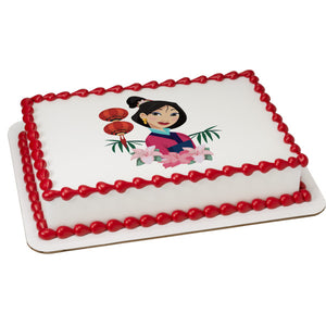 Disney Princess Mulan Edible Cake Topper Image