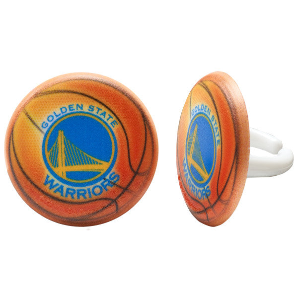 NBA Golden State Warriors Cupcake Rings