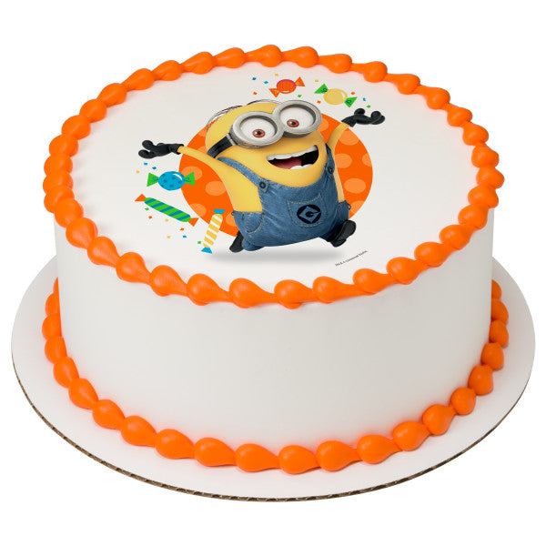 Despicable Me 3™ Let's Party Edible Cake Topper Image