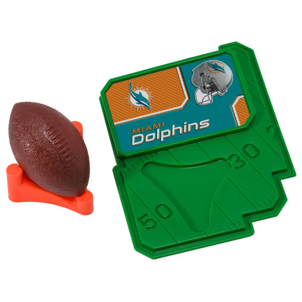 NFL Football & Tee DecoSet - Miami Dolphins