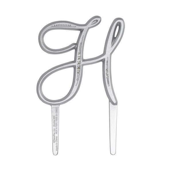 A Birthday Place - Cake Toppers - 2.5" H Diamond Letter Monogram