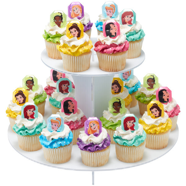 Disney Princess Characters Cupcake Rings
