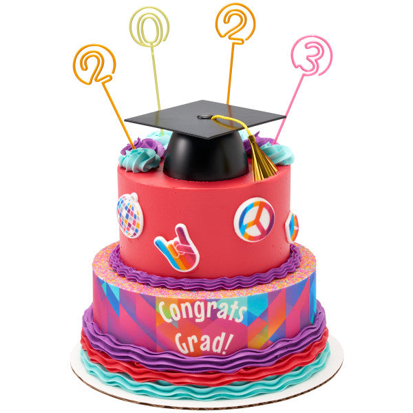 Surtido de discotecas brillantes Decoraciones Dec-Ons®