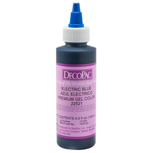 DecoPac Electric Blue Premium Trend Gel Color