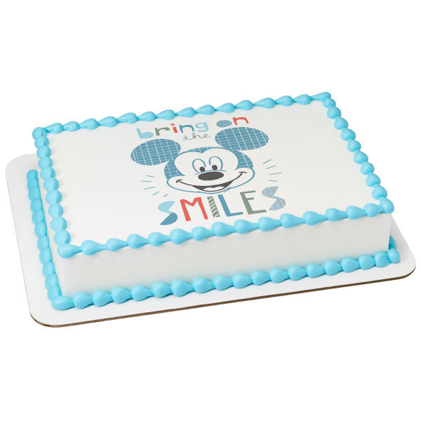 Disney Baby Mickey Edible Cake Topper Image