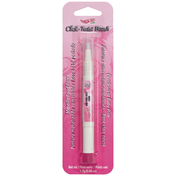 Pearlescent Baby Pink Rainbow Dust Click-Twist Brush® Art Supplies