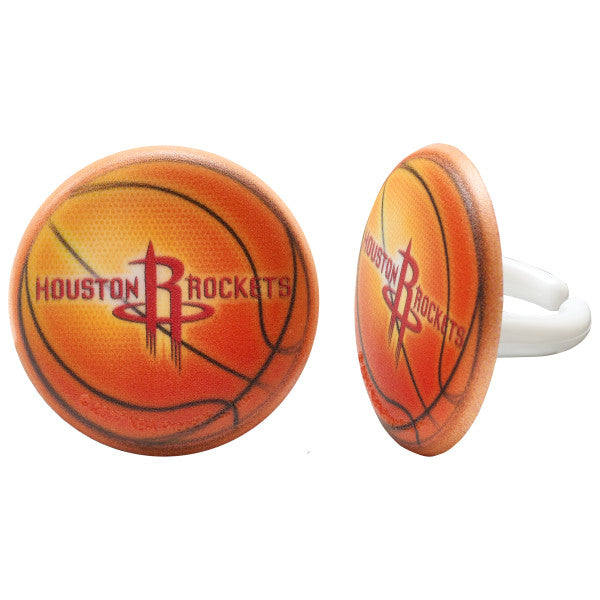 NBA Houston Rockets Cupcake Rings