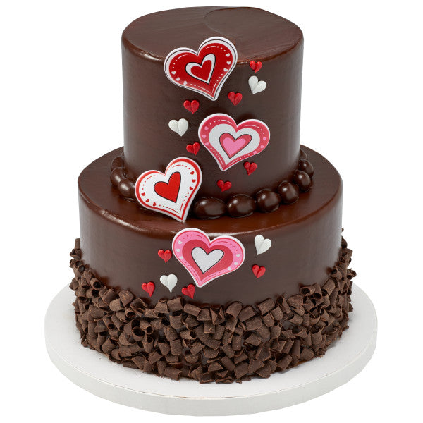 Love is in the Air Cupcake Rings