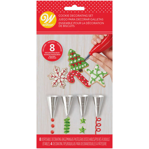 Holiday Cookie Decorating Set, 12-Piece