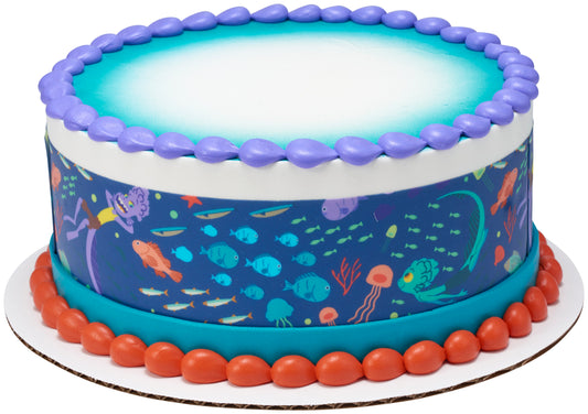 Luca Best Summer Ever Edible Cake Topper Image Strips