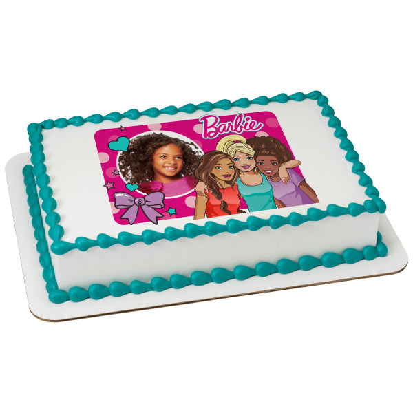 Barbie™ Fashionistas Edible Cake Topper Image Frame
