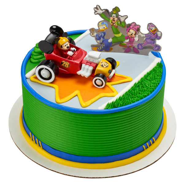 A Birthday Place - Cake Toppers - Mickey and the Roadster Racers DecoSet®