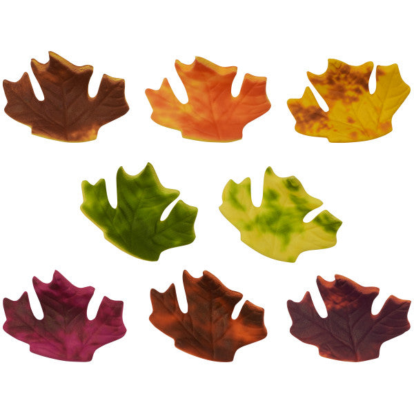 Fall Leaves Assortment Gum Paste Layon