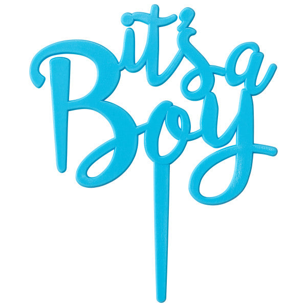 It's a Boy Cake Topper Retail Decorations