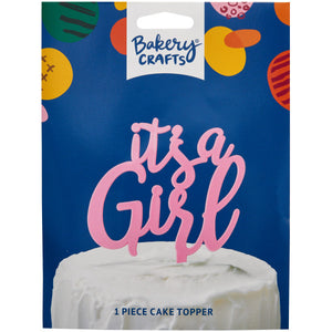 It's a Girl Cake Topper Retail Decorations