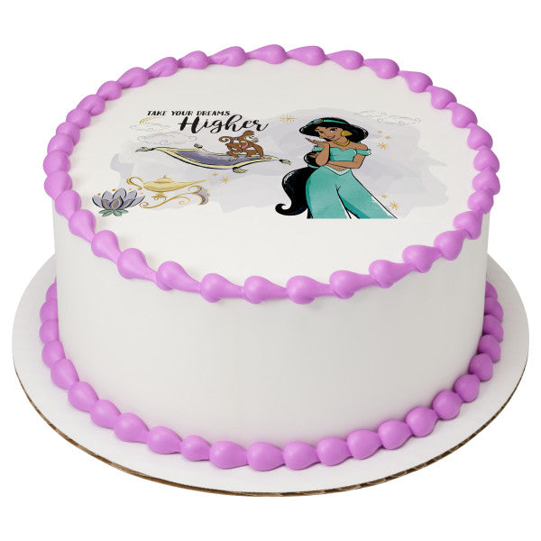 Disney Princess Jasmine Edible Cake Topper Image