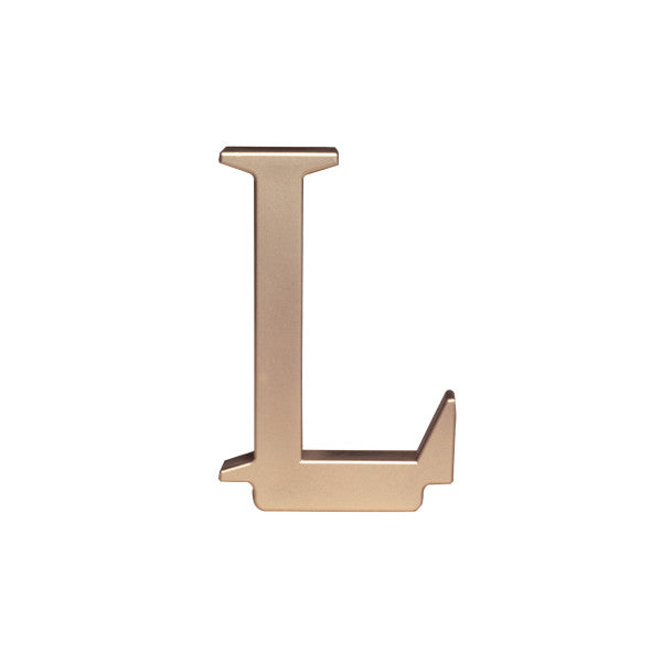 A Birthday Place - Cake Toppers - Letter L Monogram