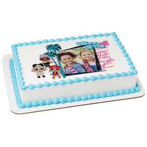 L.O.L. SURPRISE!™ #BFF's 4 Eva! Edible Cake Topper Image Frame