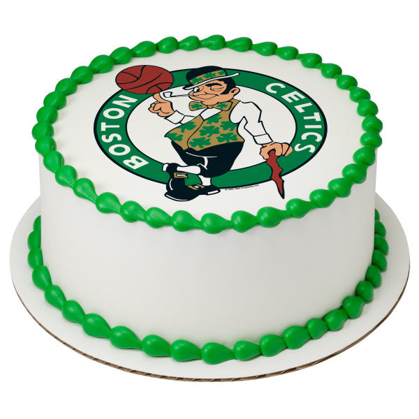 NBA Boston Celtics Edible Cake Topper Image
