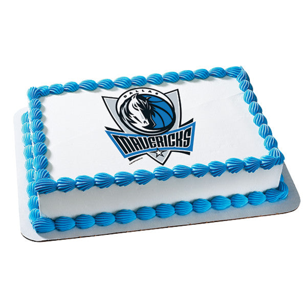 NBA Dallas Mavericks Edible Cake Topper Image