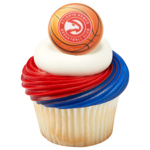 NBA Atlanta Hawks Cupcake Rings