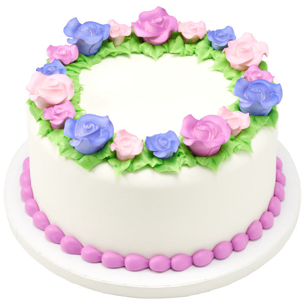 White  1" Rose SugarSoft® Premium Edible Decorations