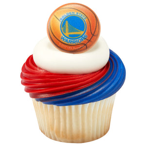 NBA Golden State Warriors Cupcake Rings