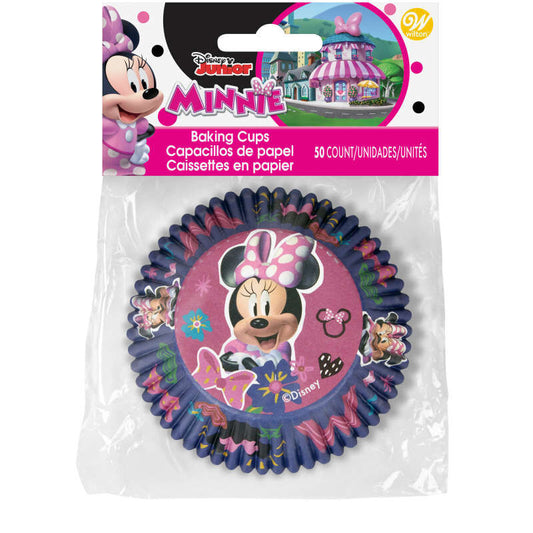 Forros para cupcakes de Minnie Mouse de Disney Junior, 50 unidades 
