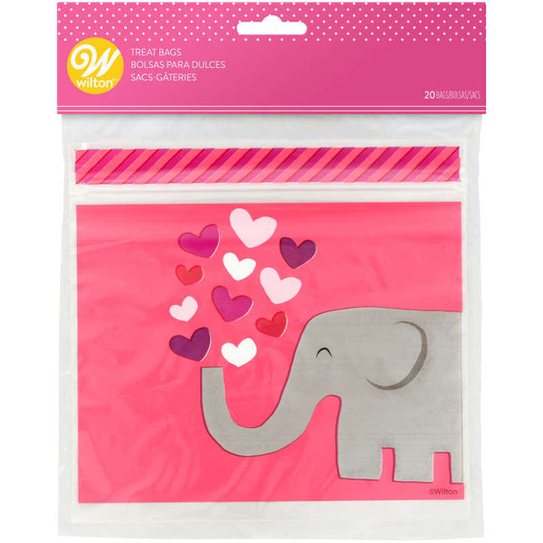 Resealable Elephant Treat Bags, 20ct