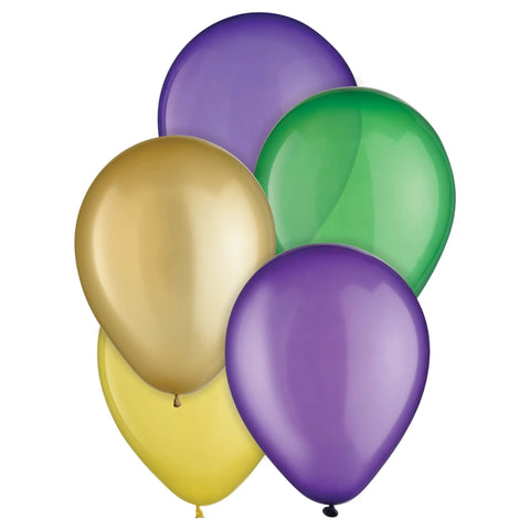 Mardi Gras Color Mix 5" Balloon